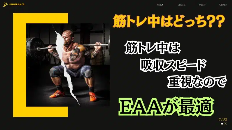 プロテイン eaa