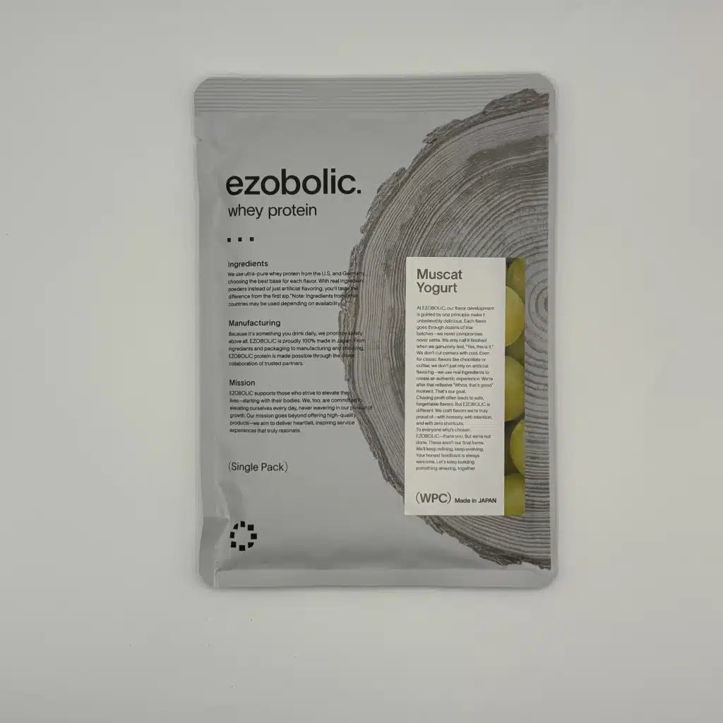 EZOBOLIC WPC100%	 マスカットヨーグルト
