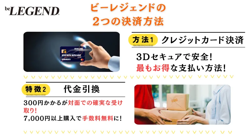 ビーレジェンド 送料