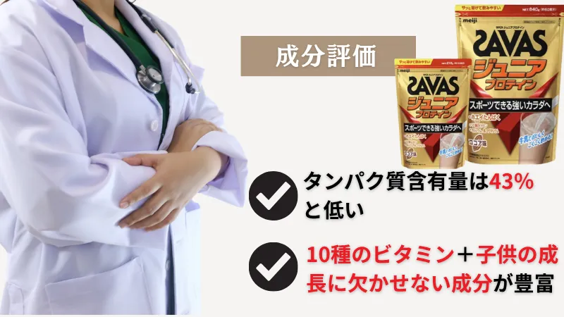 ザバス ジュニア プロテイン