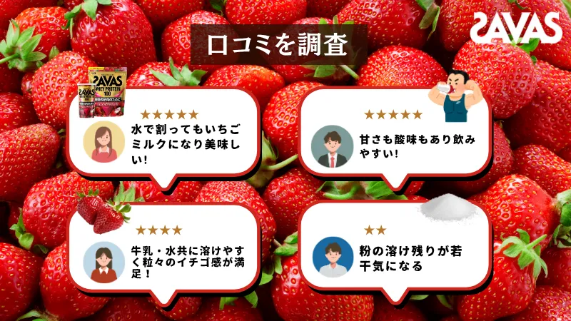 ザバス ストロベリー