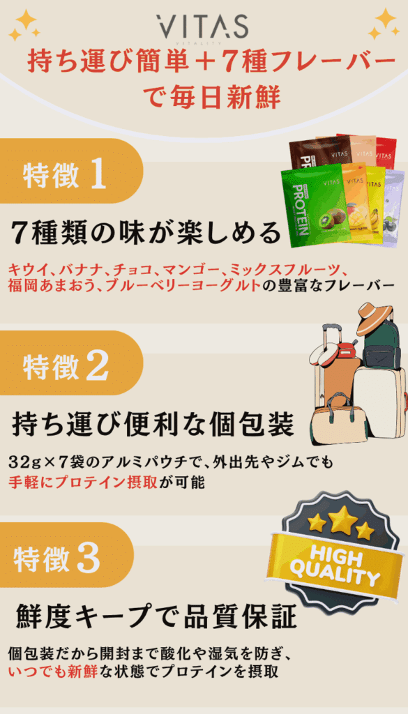 バイタス プロテイン おすすめ