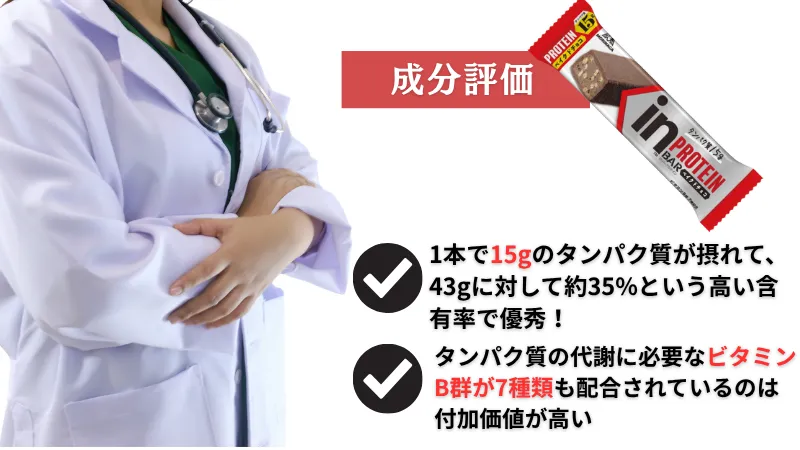 in プロテインバー