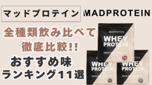 マッド プロテイン 味 おすすめ