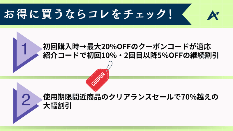 アイ ハーブ クーポン