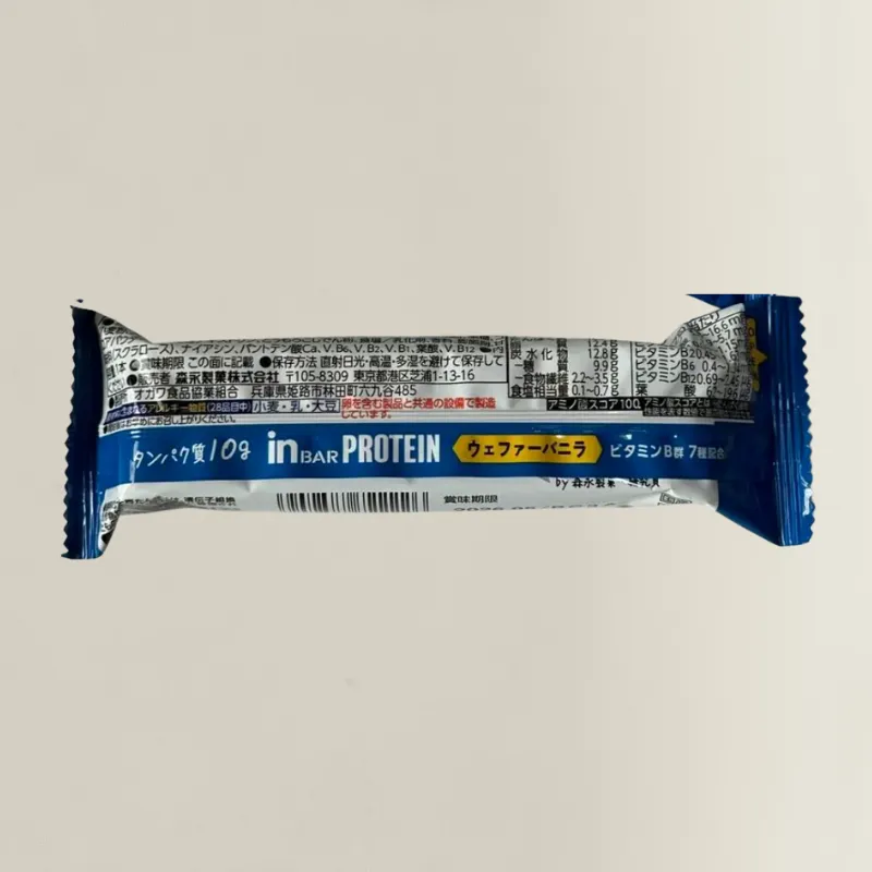 in プロテインバー