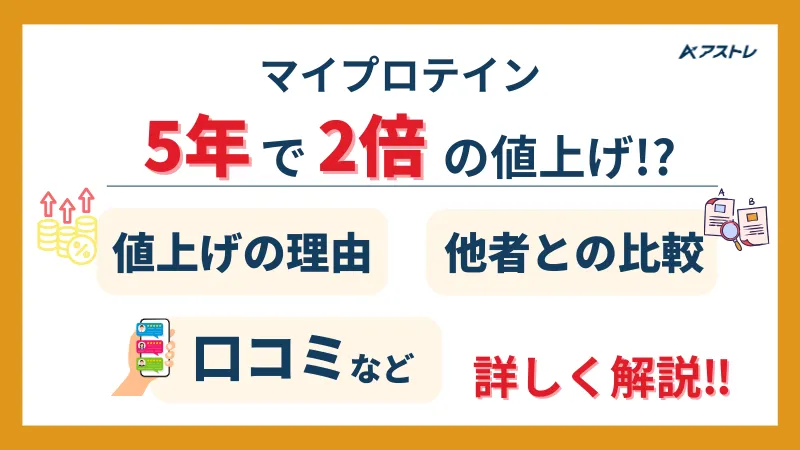 マイプロテイン 値上げ