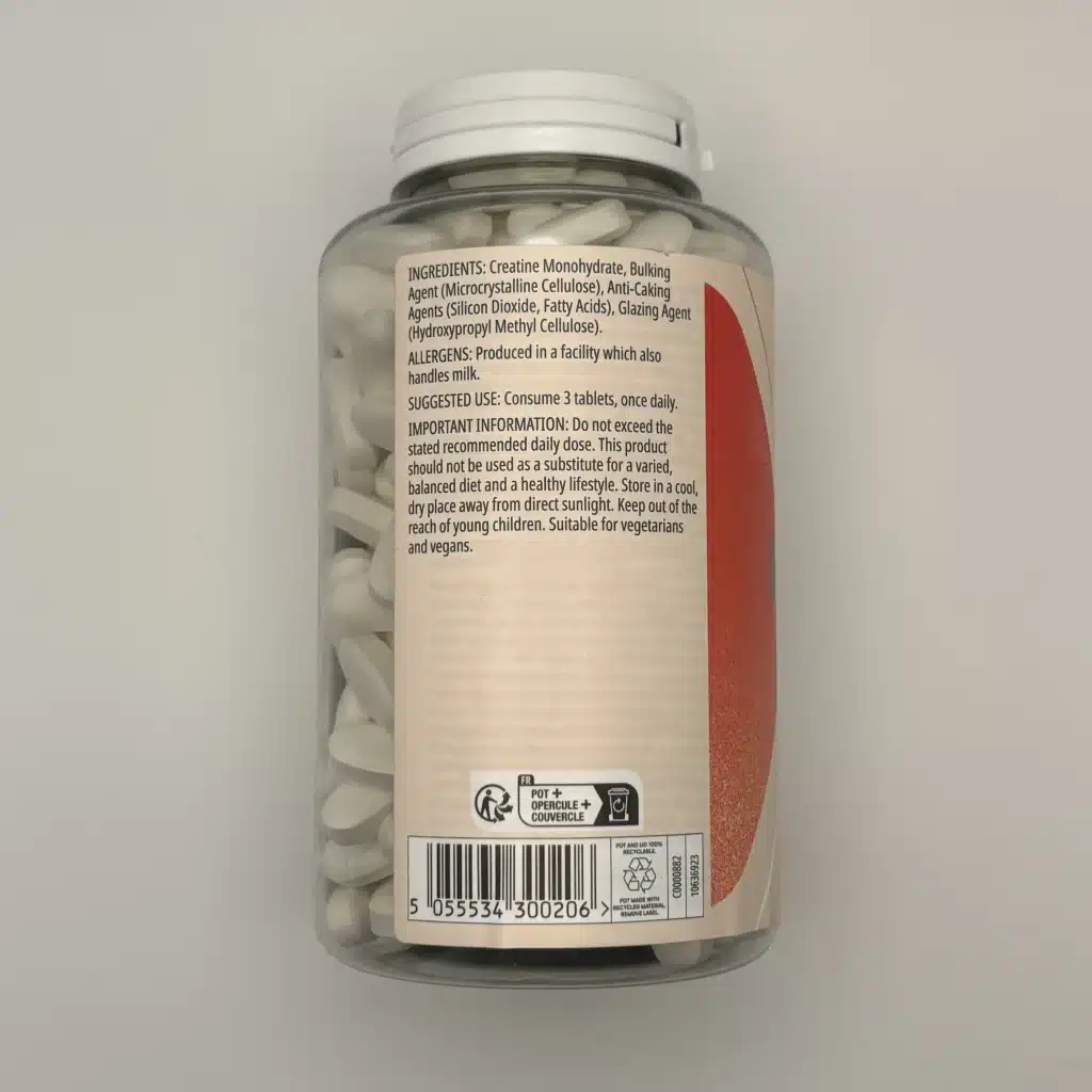 マイプロテイン インパクトクレアチン タブレット