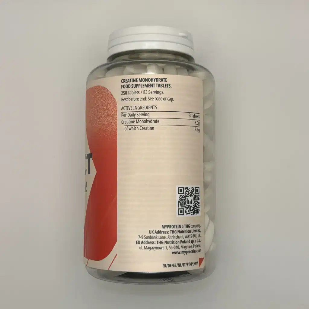 マイプロテイン インパクトクレアチン タブレット