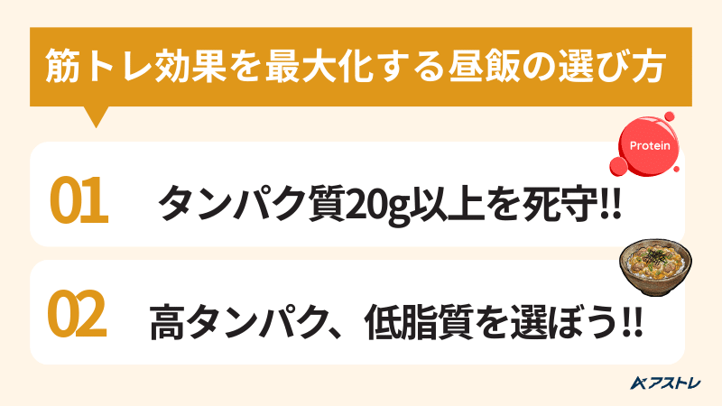 筋トレ 外食