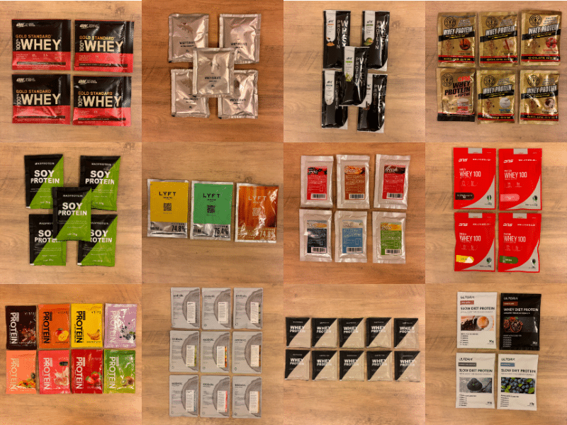 プロテインレビュー一覧