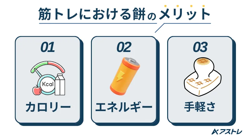 筋トレ 餅