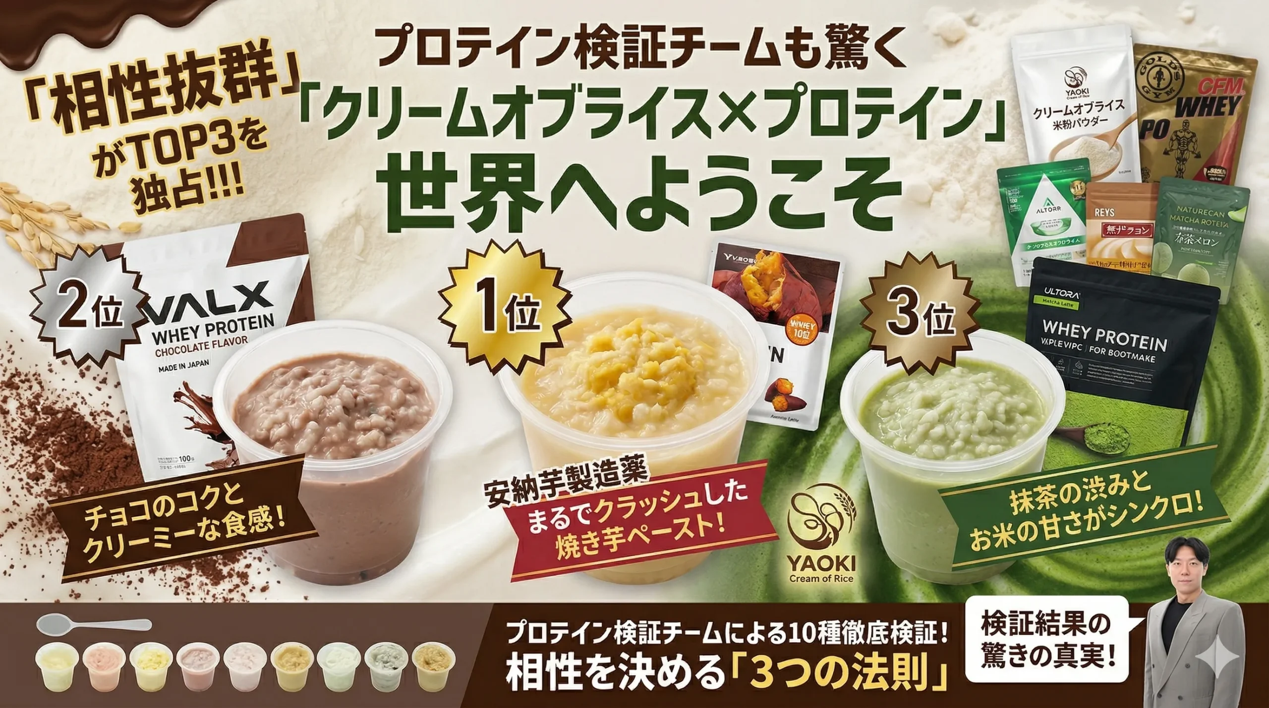 クリームオブライス 検証