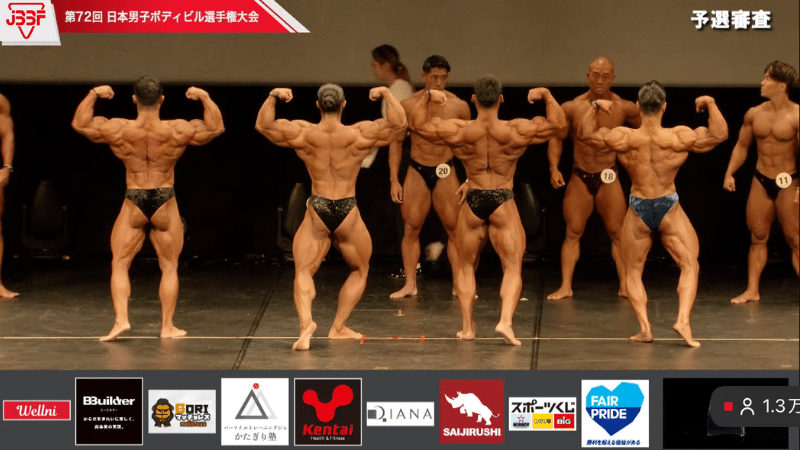 日本男子ボディビル選手権 2026