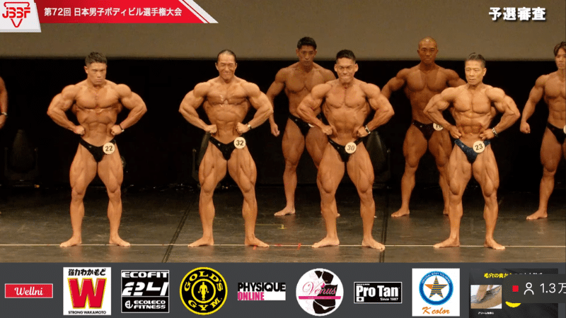 日本男子ボディビル選手権 2026